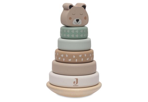 Jollein - Holz-Stapelringe - Jungle Jambo